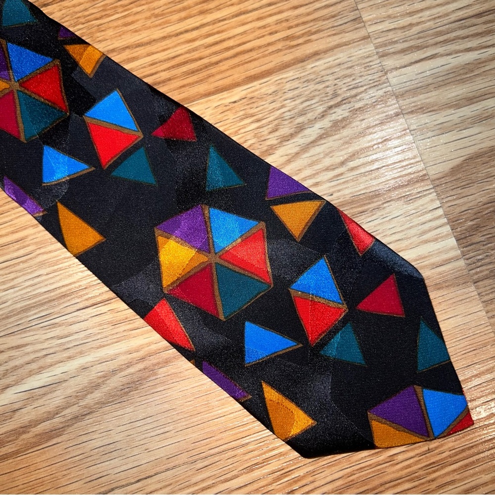 Vintage Evangeline A. Prince‎ Original Silk Tie